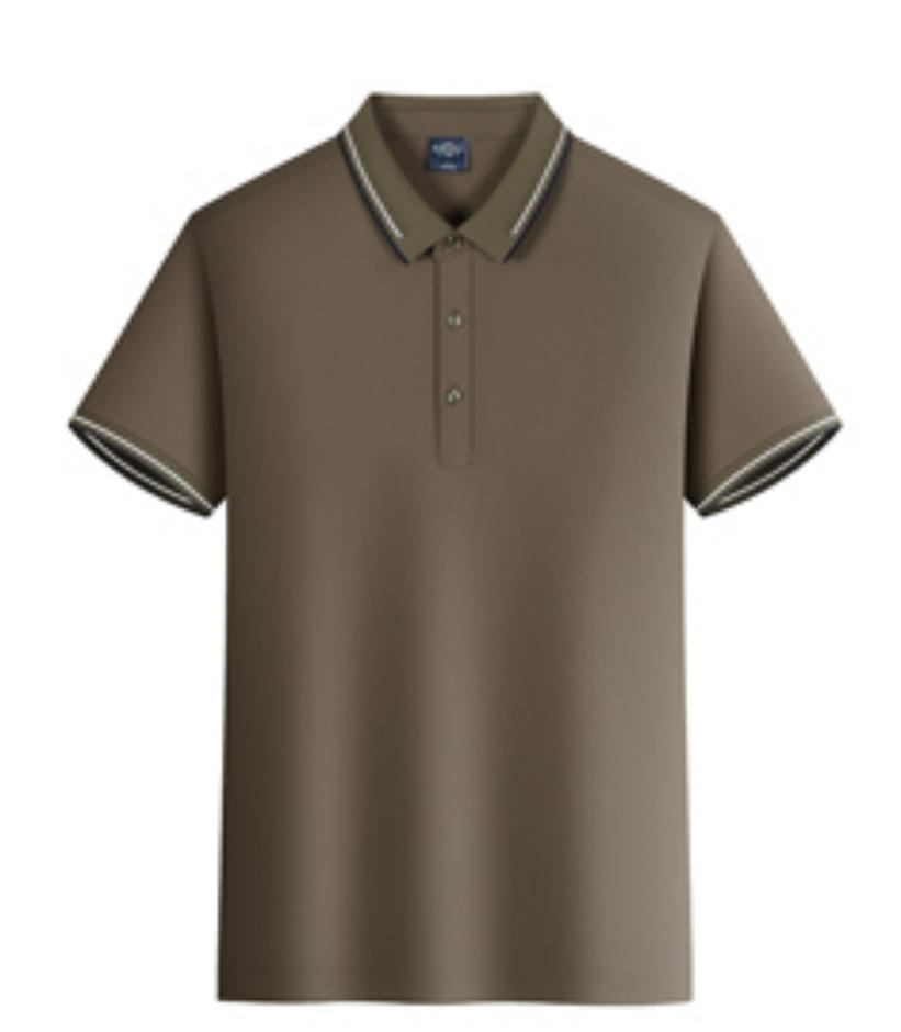 Camiseta Polo de Manga Corta para Hombre, Estilo Verano 2026, Suave, Fresca, Transpirable, Elástica y Agradable al Tacto, para Negocios, Dropshipping