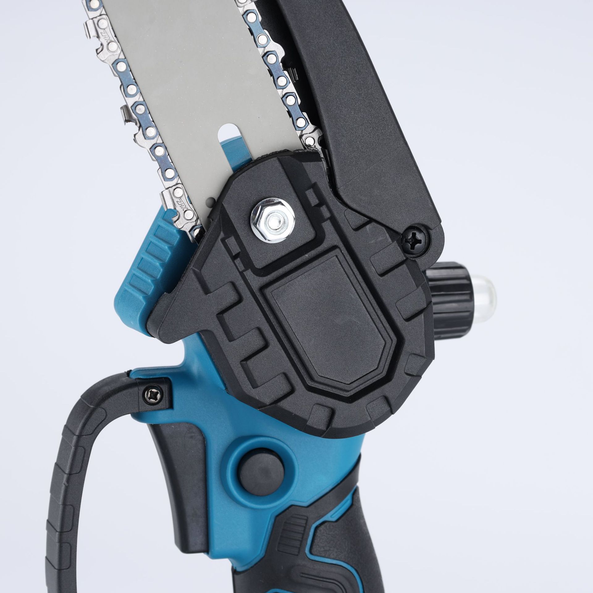 Mini sierra de mano de 4 pulgadas con olla de aceite transfronteriza, comercio exterior, sierra de poda de jardín para carpintería de 6 pulgadas, juego de motosierra eléctrica de alta potencia