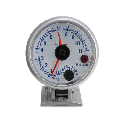 Avtomobil Taxometri 3.75 düym 0-11000 Rpm İkiqat Göstəricili Avtomobil Sayğacı