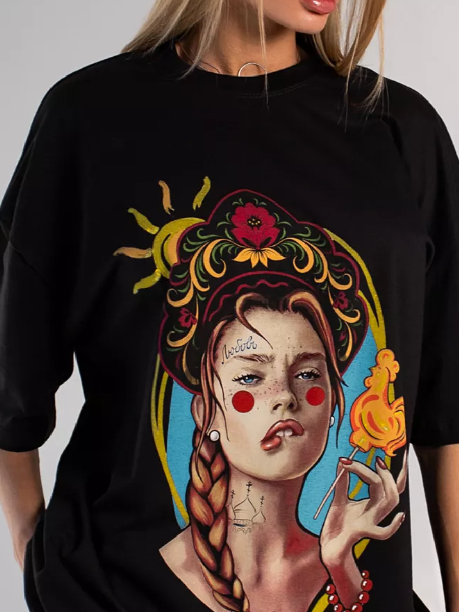 163g Weight Half Sleeve Sleeve Length Pullovers Placket Type Wholesale Women's Vacation Simple Style Human Half Sleeve T-Shirts