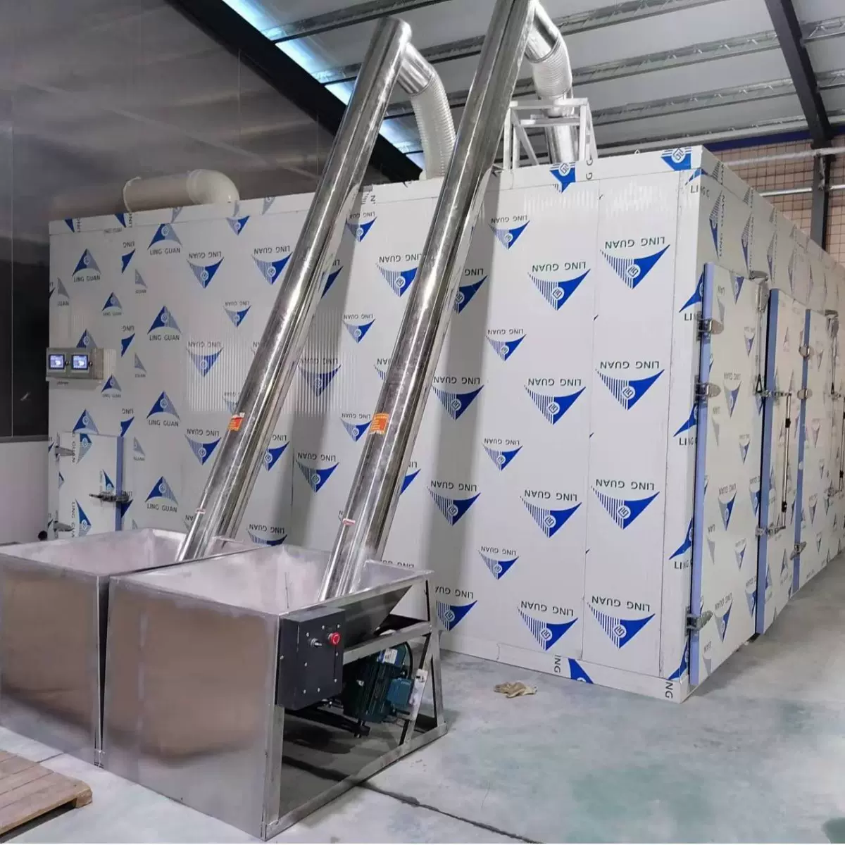 油茶籽烘干房空气能热泵堆积式烘干机箱式一体干燥设备多种可用