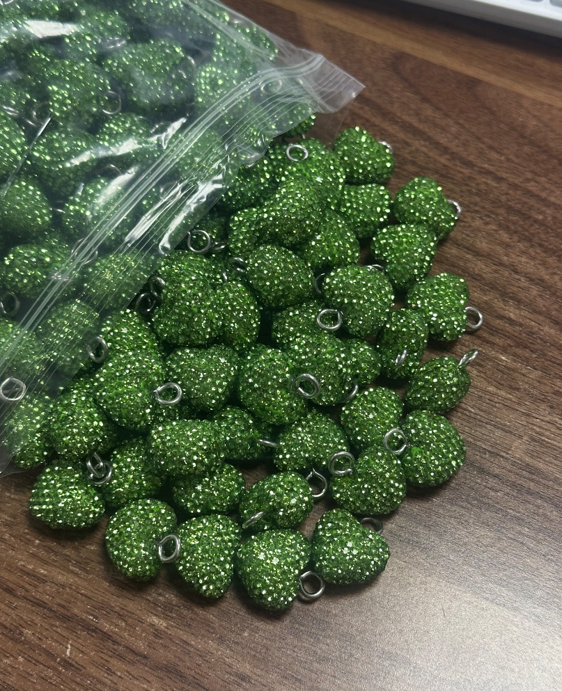 녹색 은색 버클 20mm