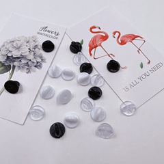 Plastic plastic butterfly hat PVC butterfly buckle Colorful plastic butterfly hat DIY jewelry accessories brooch accessories