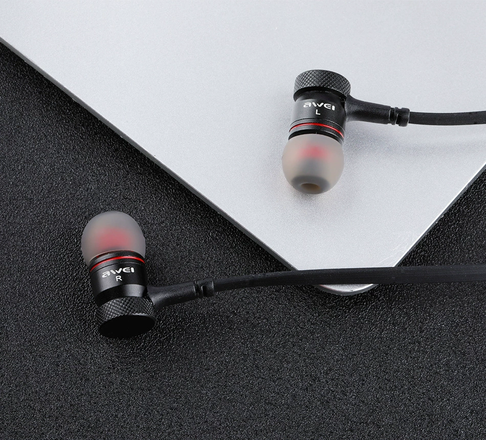 AWEI использует Victoria's частную форму висит на шее магнитный спортивный Bluetooth наушник двойное движение беспроводной наушник