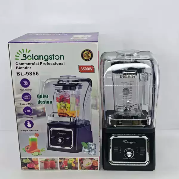 Cross-border 4L 8-in-1 blender, commercial stainless steel high-power pure copper mixer, meat grinder, ice crusher, juicer