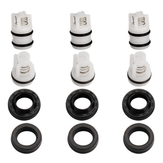Household portable automatic washing machine pump head accessories package car washing machine water seal oil seal check valve vulnerable repair