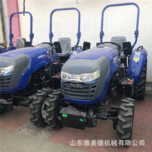雷沃欧豹拖拉机 704大棚王拖拉机 四驱多缸强压耕地机