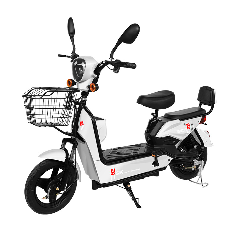Fuente fábrica venta directa coche eléctrico bicicleta eléctrica transfronteriza coche de batería doble adulto transfronterizo coche eléctrico de dos ruedas