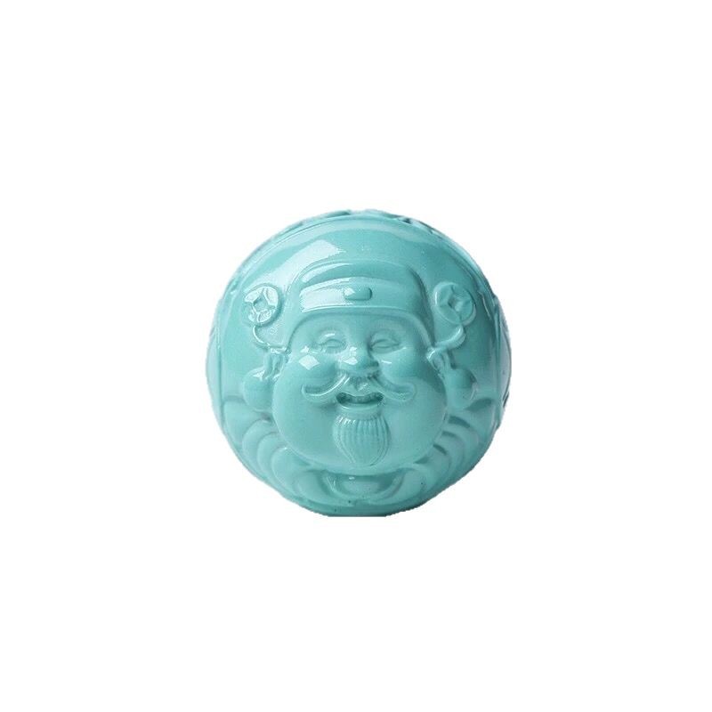 Turquoise carved bracelet