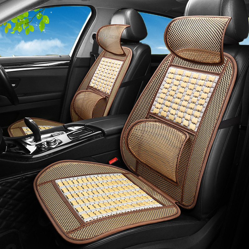 Car seat cushion bamboo mat summer cool mat summer bamboo seat cushion pickup truck van seat cushion truck universal breathable