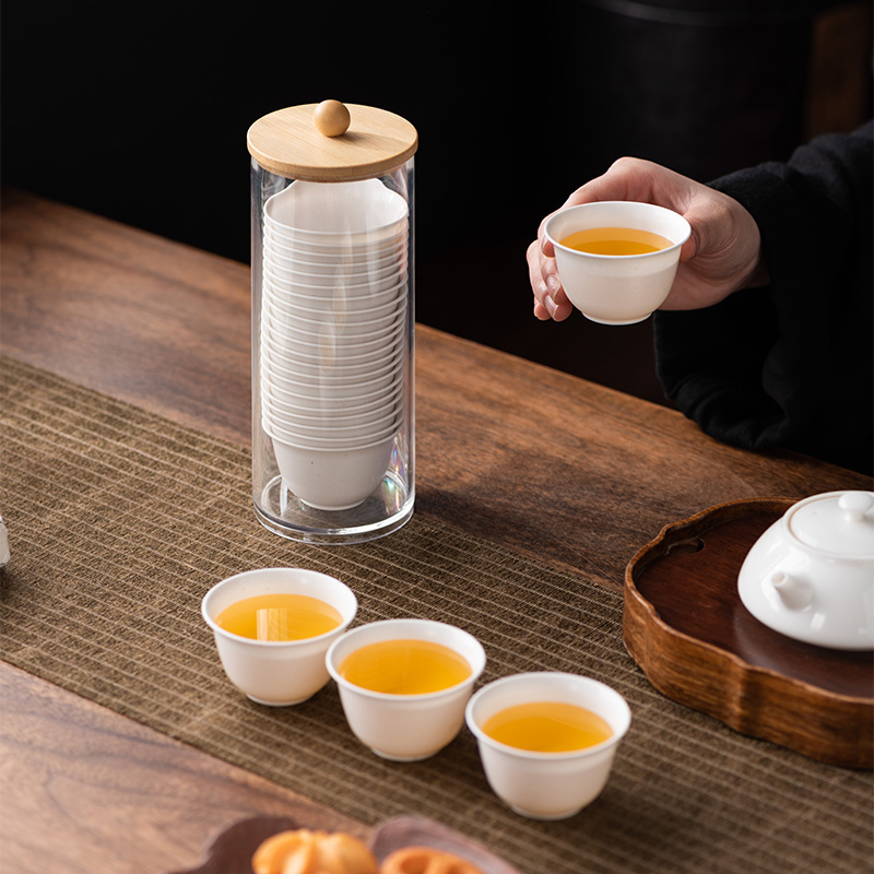 Disposable tea cup
