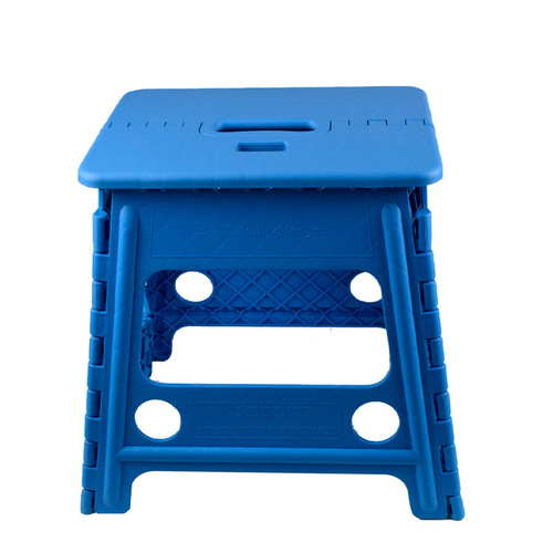 OD59 Wholesale Elderly Queuing Folding Stool Thickened Plastic Portable Children's Stool Train Stool Outdoor Camping Autumn