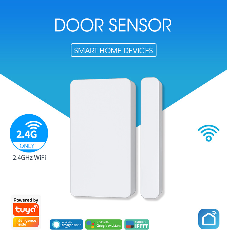 NEO Tuya WiFi Door&Window Sensor  智能涂鸦无线门磁传感报警器