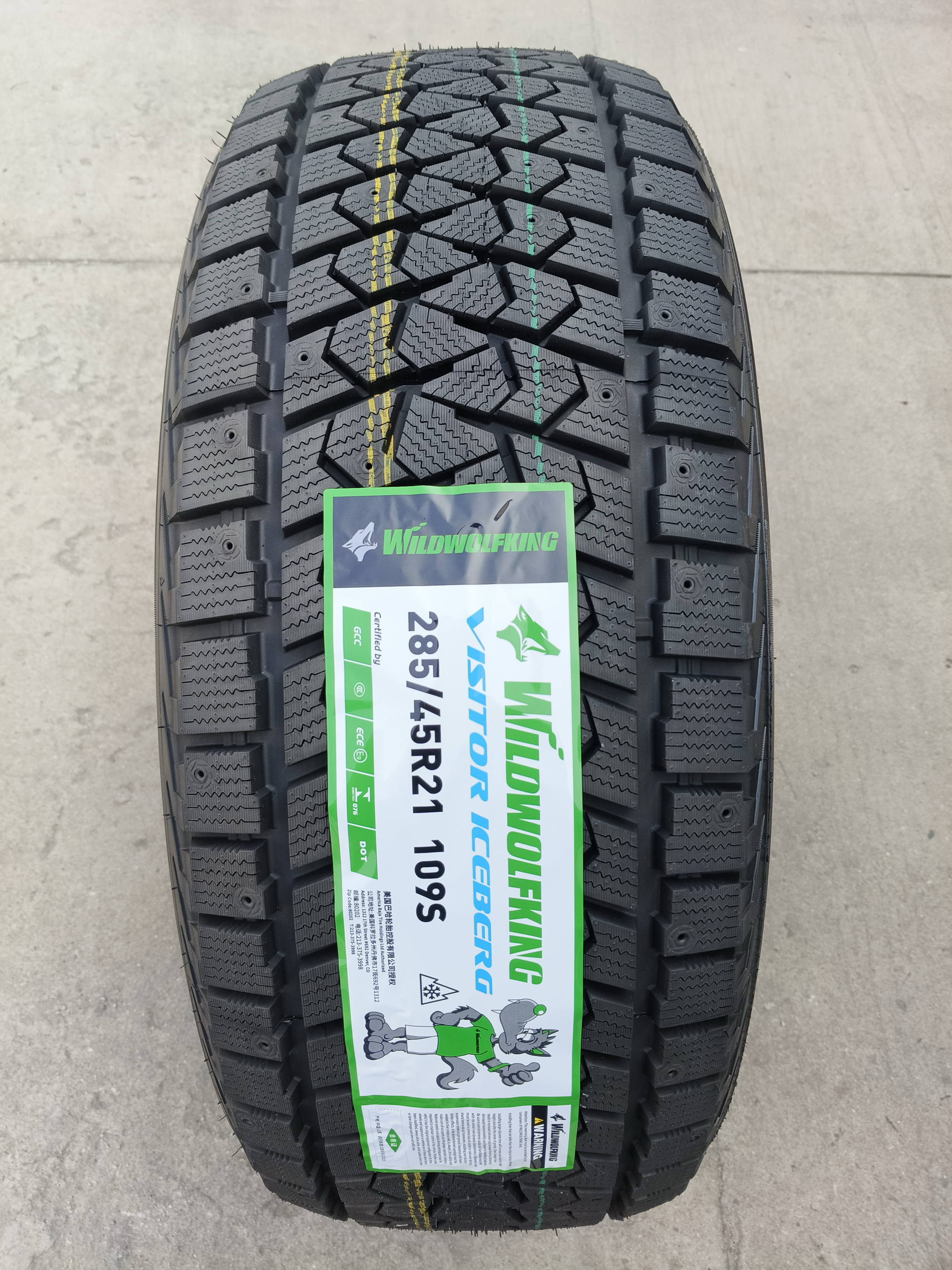 Studded Winter Snow Tires 265 285 315/40 50R17R18R20R21 Raptor Wrangler