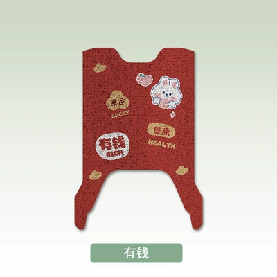 at AB65 electric car foot Electric vehicle foot mat - with-money-emma-looking-up-at-ab65