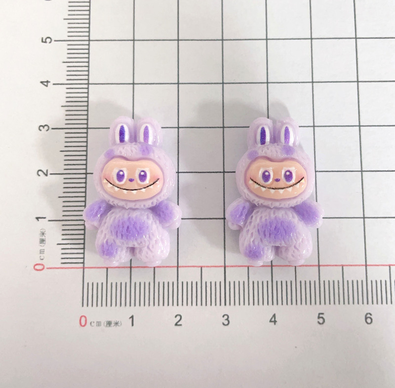 新しい漫画ぬいぐるみテクスチャラブ樹脂アクセサリー diy クリーム接着剤手作りパッチ携帯電話キーホルダーぶら下げ|undefined