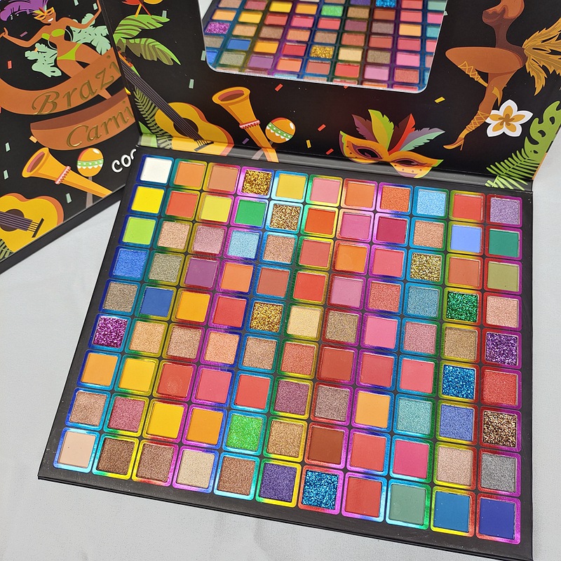 487g Weight Multicolor Eye Plastic Eye Shadow