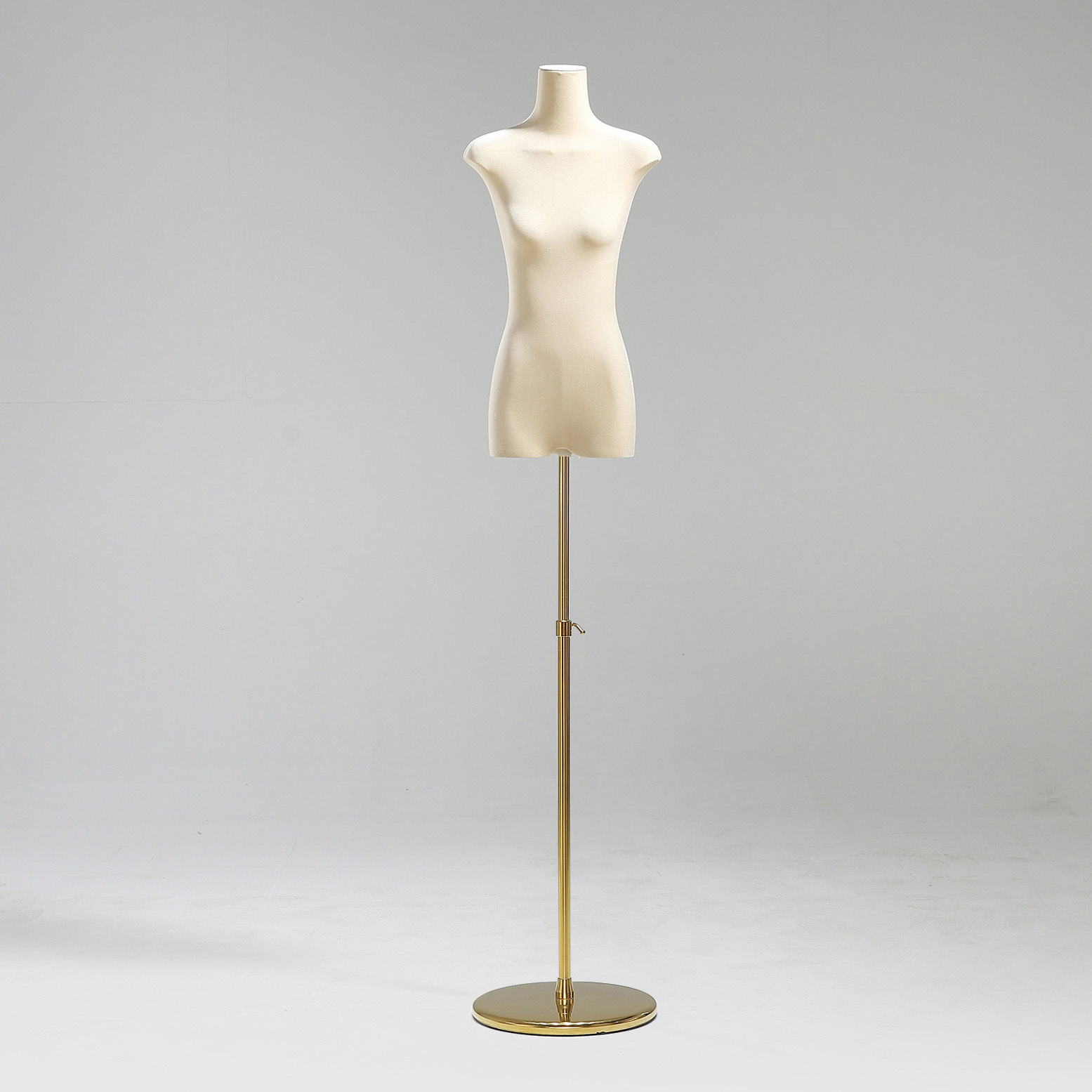 Modelo de tienda de ropa estante de exhibición de terciopelo pecho plano cuerpo plano ropa de mujer modelo de busto accesorios ventana estante modelo de plataforma image 20