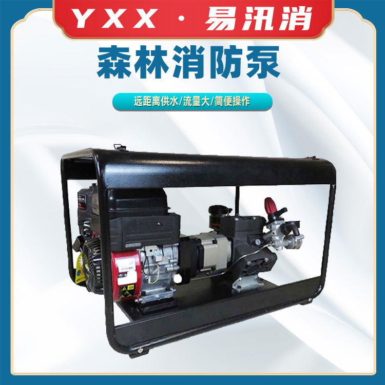 可移动防汛救援抽水泵手抬式森林消防高压泵森林灭火高压水泵