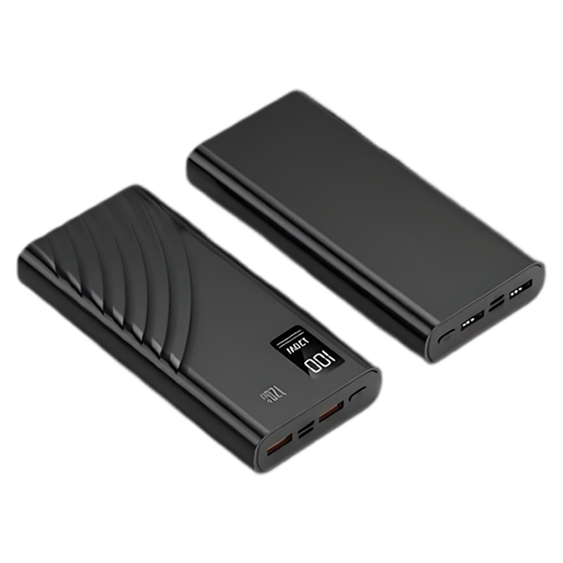 Fuente de fabricación PD carga rápida bidireccional tesoro de carga inteligente núcleo de hielo no caliente 10000 / 2000 mAh con cable propio