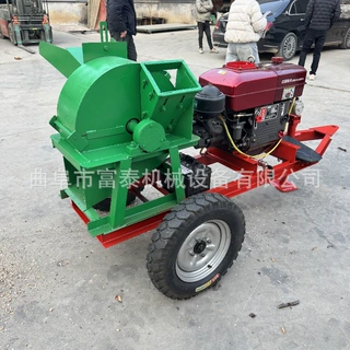 果园废弃物粉碎机 树枝藤条柠条粉碎机 塑料管纸筒破碎机