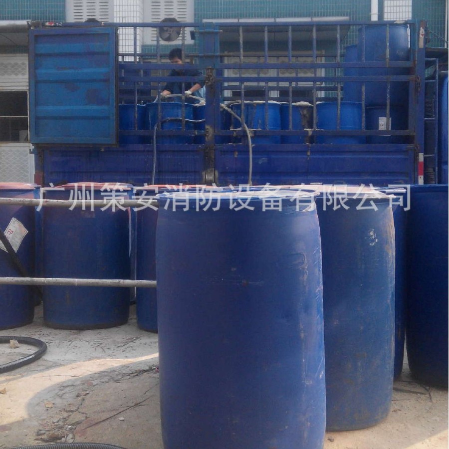 消防泡沫液的回收替换灌装处理