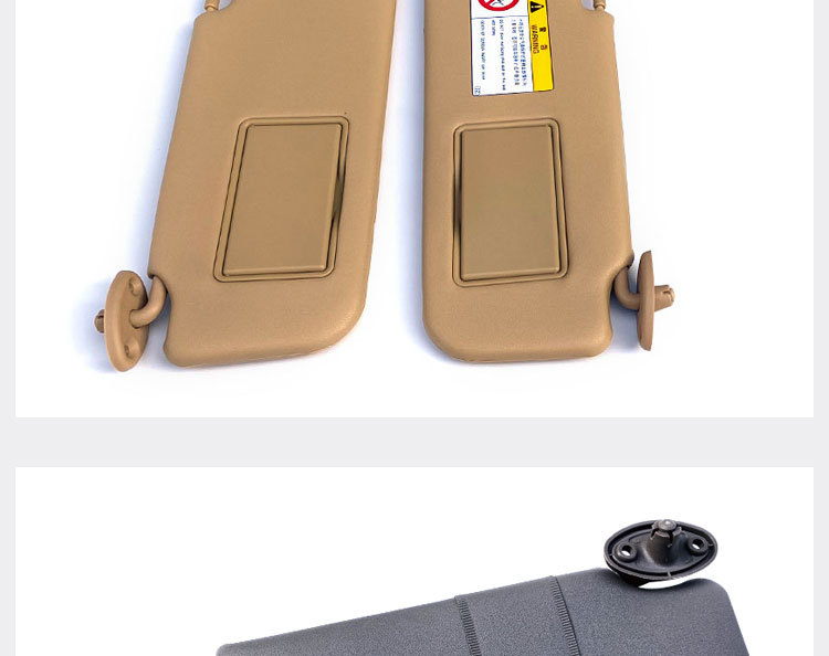 Suitable for Toyota Weichi Zhixuan Zhixiang car sun visor Sun main co-pilot cosmetic mirror shading baffle