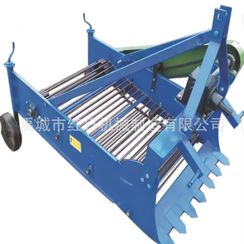 供应收获机割幅900单行土豆收获机4U 1拖拉机配收获机