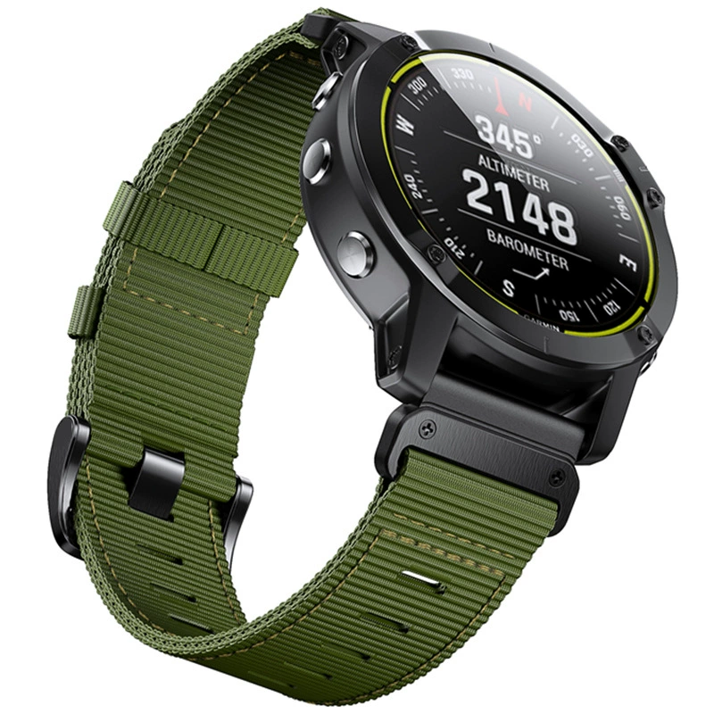 Тактический плетёный ремешок Garmin fenix7 для быстросъёмного нейлонового ремешка, браслет для Garmin, ремешок под Thai iron