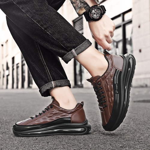 Men's Large Size Cross-border Spring and Autumn PU Leather Shoes, Non-slip and Waterproof, Chef's Professional Work Shoes