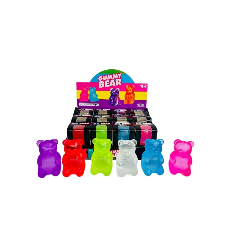 (Cross-border trading), small slime, toy, with little bears, anti-stress