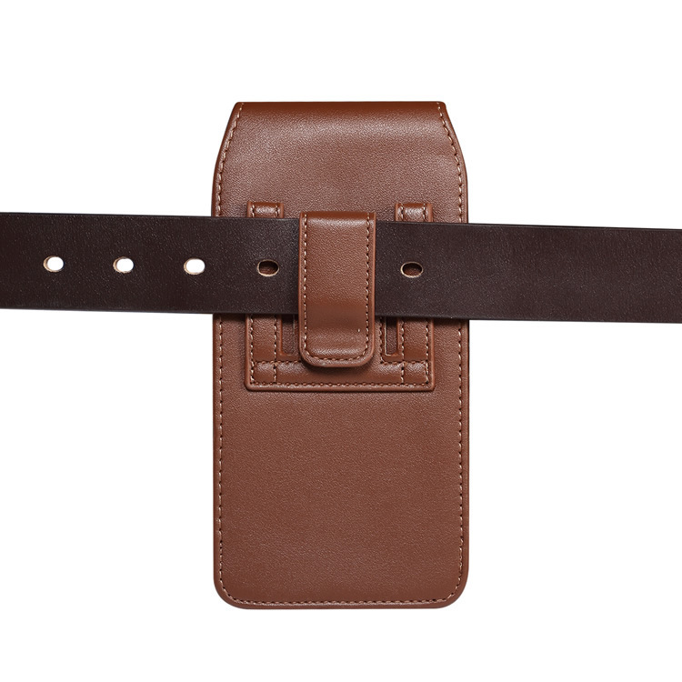 Bolsa de cintura vertical para teléfonos móviles, tela Oxford colgante, cintura de cintura, ranura de tarjeta de hebilla magnética para Apple vivo pequeño arroz rojo oppo