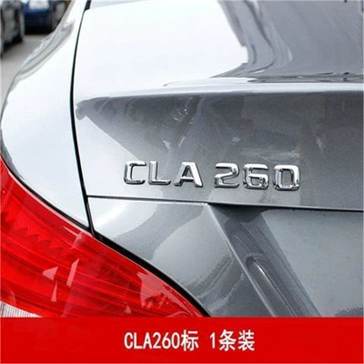 Car logo AMG tail emblem modification - standard-cla260-stereo-same-as-the-original-car