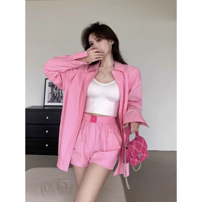 분홍색