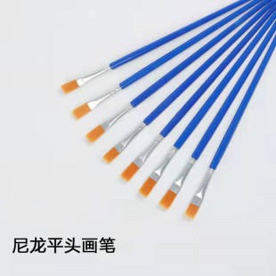 Painting brush children's watercolor pen acrylic paint oil brush Gouxie small brush plastic brush wholesale