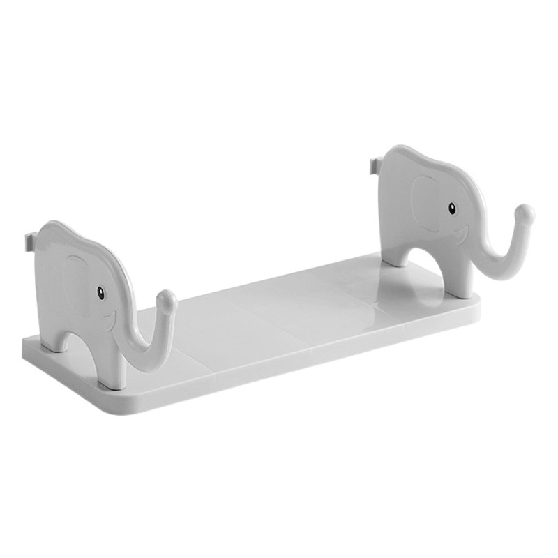Estante de almacenamiento de baño Baño inodoro baño rack de almacenamiento montado en la pared estante de almacenamiento de cocina sin perforar