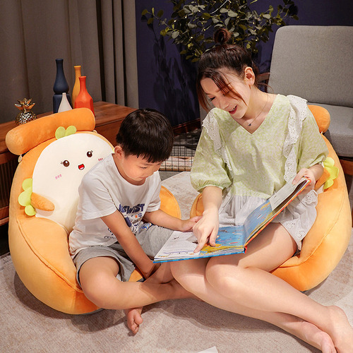 Winter cushion semi-surrounded futon cushion office chair cushion lumbar cushion home children small sofa floor cushion wholesale