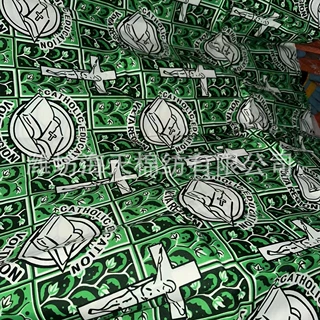 承接非洲市场蜡布涤纶印花面料 服装面料