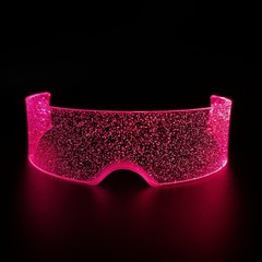 満天星LED科学技術発光メガネ音楽祭パーティー舞踏会パンク発光アクリルゴーグル