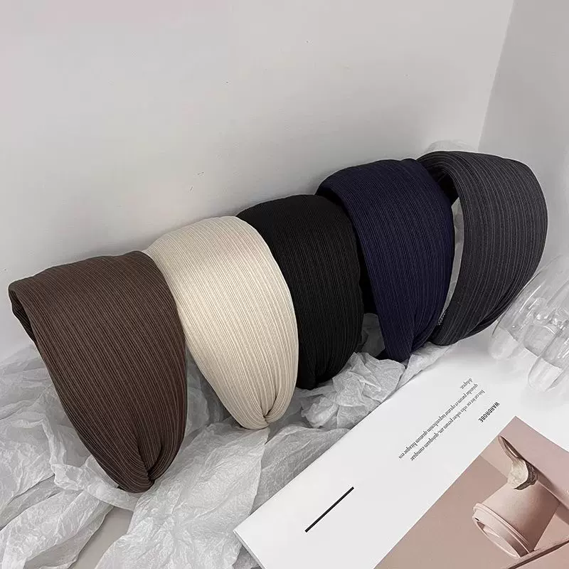 加厚版~高级感宽边发卡发箍女2025新款高颅顶发饰防滑不压发头箍