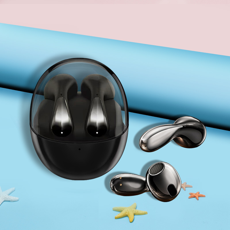 Bluetooth ヘッドセット TWS スペースカプセル シアター サウンド エフェクト ステレオ インイヤー バイノーラル ワイヤレス 透明 カプセル ミニ コンパクト|undefined