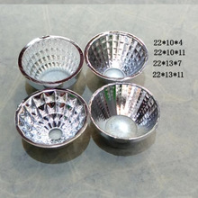 工厂直营led反光杯 cob塑料杯 大功率灯珠反光杯 拇指灯反光杯