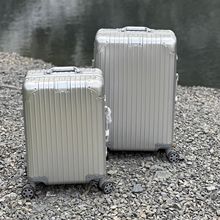 20寸登机箱全铝镁合金拉杆箱女金属行李箱男旅行箱万向轮24密码箱