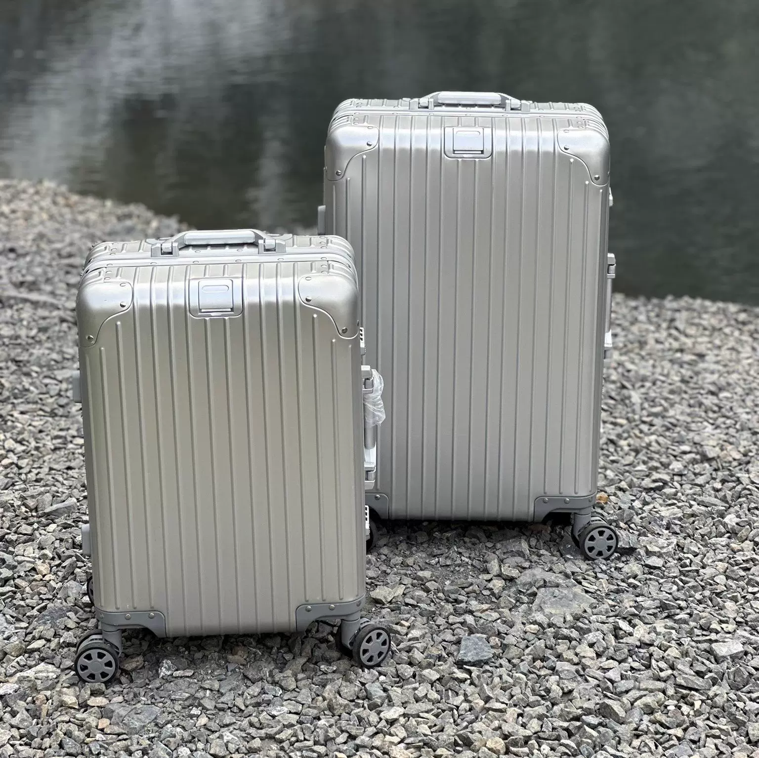 20寸登机箱全铝镁合金拉杆箱女金属行李箱男旅行箱万向轮24密码箱