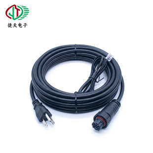 M20��ʽ����240V��ˮ�B����3+3оRJ11��������LED�����@ʾ������