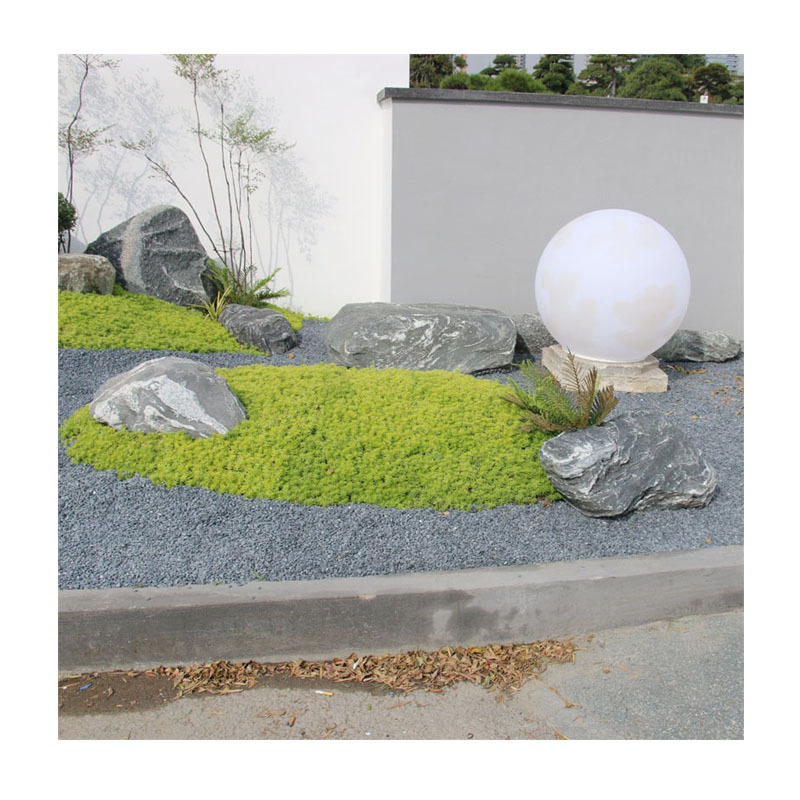 联系:13679700428 园林造景白色鹅卵石广州 珠海绿化装饰白色小石头彩色砾石