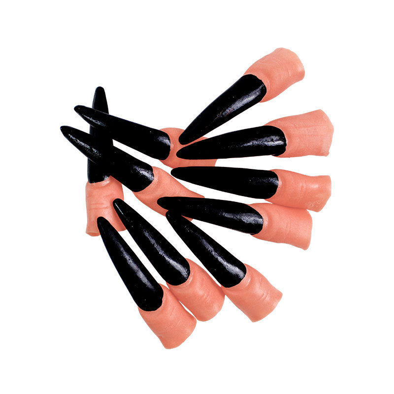 Halloween witch nail zombie fake finger set cos dress up Props Pinocchio long nose female witch nose Halloween witch nail zombie fake finger set cos dress up Props Pinocchio long nose female witch nose