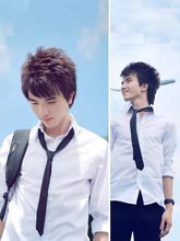 男款学院学生装韩版大码校服DK制服长袖衬衫 JK宽松