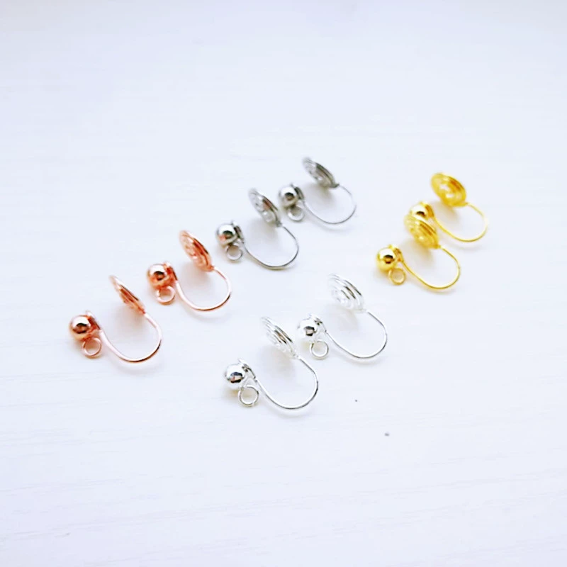 Катушка от комаров из нержавеющей стали 316, зажим для ушей, U-образный, без пирсинга, японские и корейские ювелирные аксессуары, зажим для сережек, невидимый преобразователь