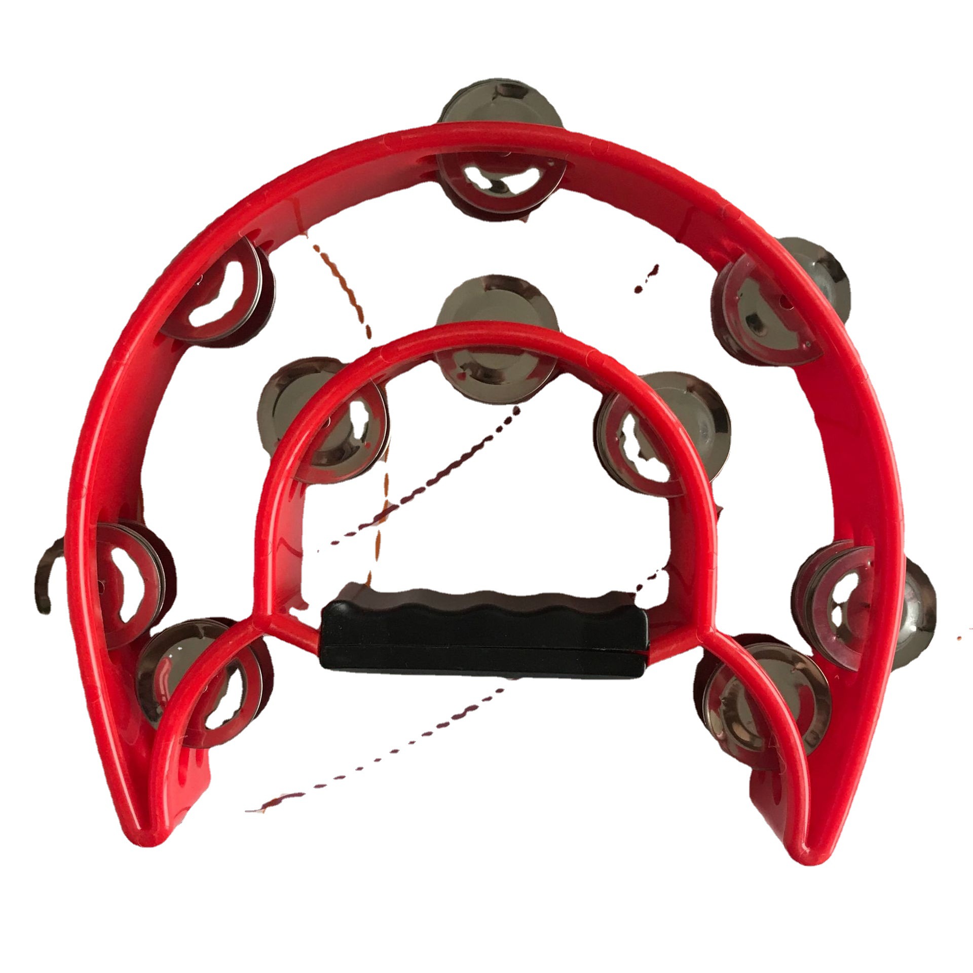 Instrumento de percusión KTV suministros de entretenimiento Orff instrumento musical sonajero flor tambor anillo campana